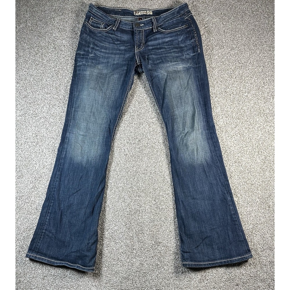 BKE Star Flare Stretch Women's Denim Blue Jeans Women's Size 29x31.5